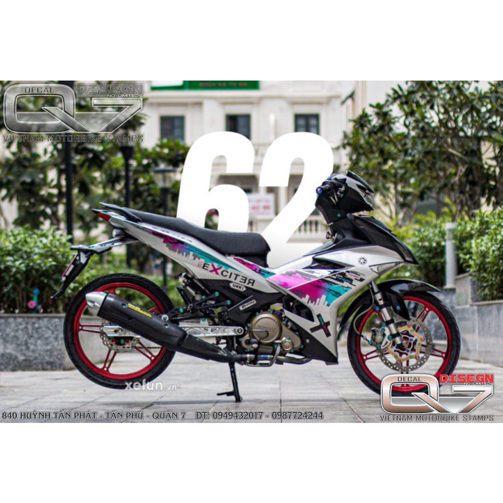 Tem Rời EXCITER 150 THÀNH PHỐ BẠC HỒNG