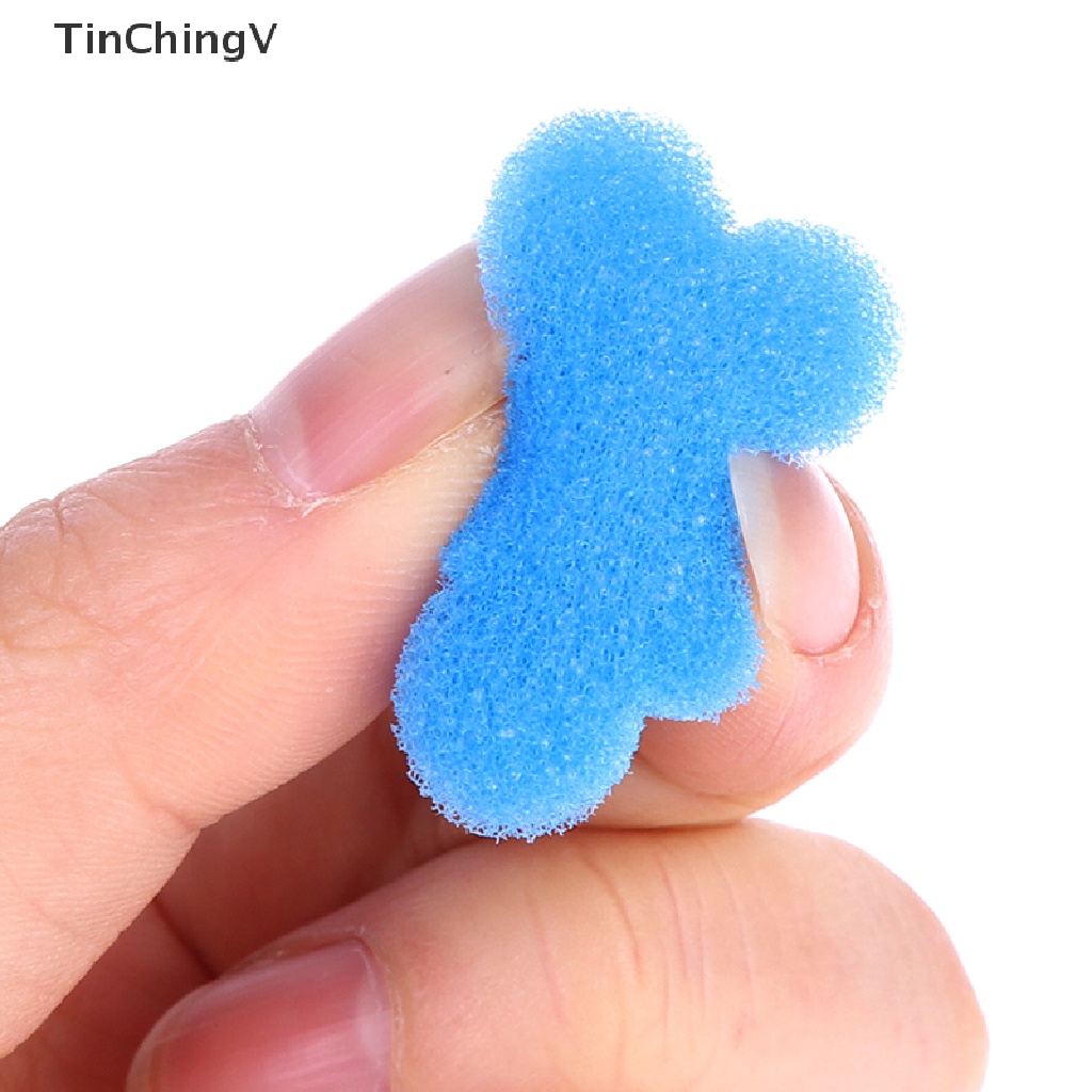Bộ 5 Cọ Xốp In Hoa Đồ Chơi Cho Trẻ Em