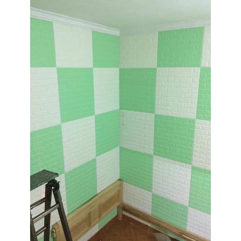 xốp dán tường giả gạch keo dính chắc chắn đủ màu | BigBuy360 - bigbuy360.vn