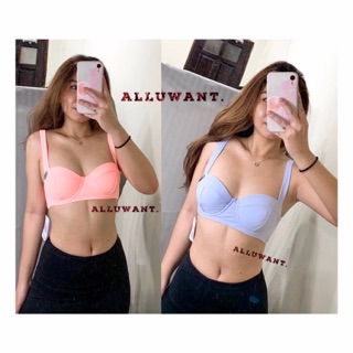 Áo bơi bustier bikini top f21 xk