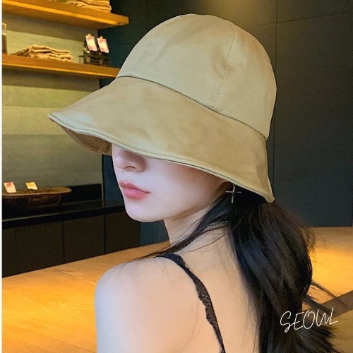 Mũ rộng vành chống nắng loại 1 bẻ vành theo ý, phía sau hớt vát hạn chế ảnh hưởng nếp tóc