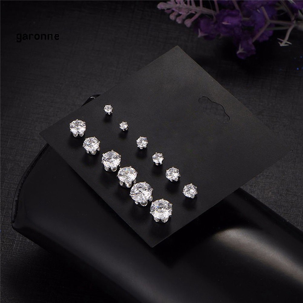 Set 6 Đôi Khuyên Tai Thời Trang Cho Nữ