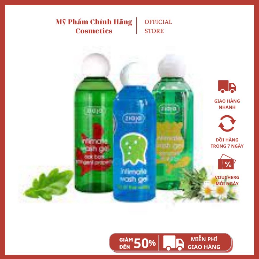 Dung Dịch Vệ Sinh phụ nữ Intima ZIAJA Ba Lan dùng được cho nam, an toàn, da nhạy cảm - mẫu mới 200ml