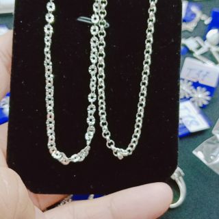 Vòng cổ bạc ta cho bé