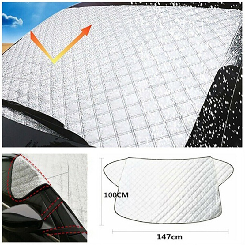 Hl Tấm Che Nắng Gắn Kính Chắn Gió Xe Hơi Tiện Dụng