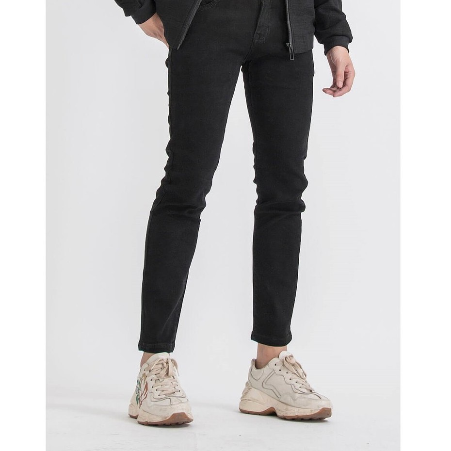 QUẦN JEAN NAM SIZE 28 ĐẾN 35 ĐEN TRƠN MẨU THỨ 4.00