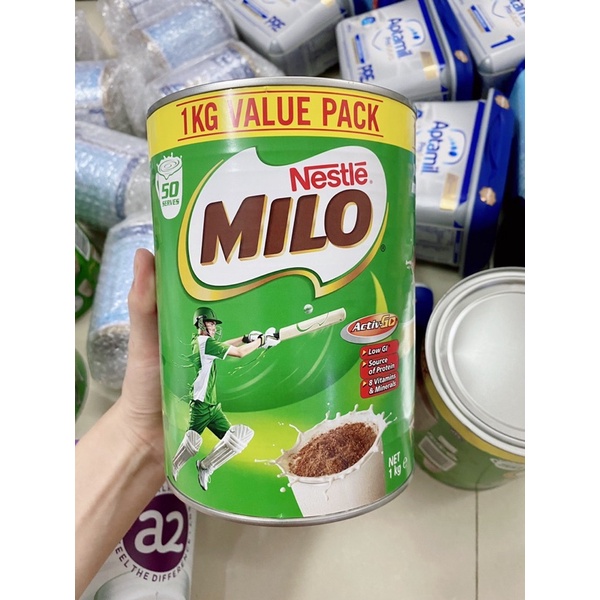 (Combo) Sữa A2 Úc Nguyên Kem và MILO (Date Mới) Chính Hãng Giá Tốt