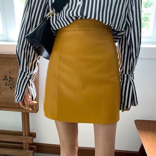 Chân váy da siêu mịn siêu tôn dáng