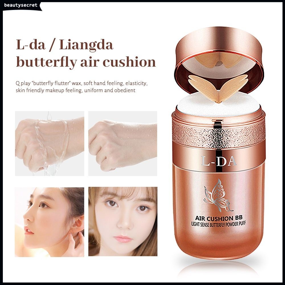 30Ml L-Đa Bướm Bông Đánh Phấn Dưỡng Dưỡng Ẩm Bb Cream Segregating Kem Nền Che Khuyết Điểm da Trắng Sáng VN