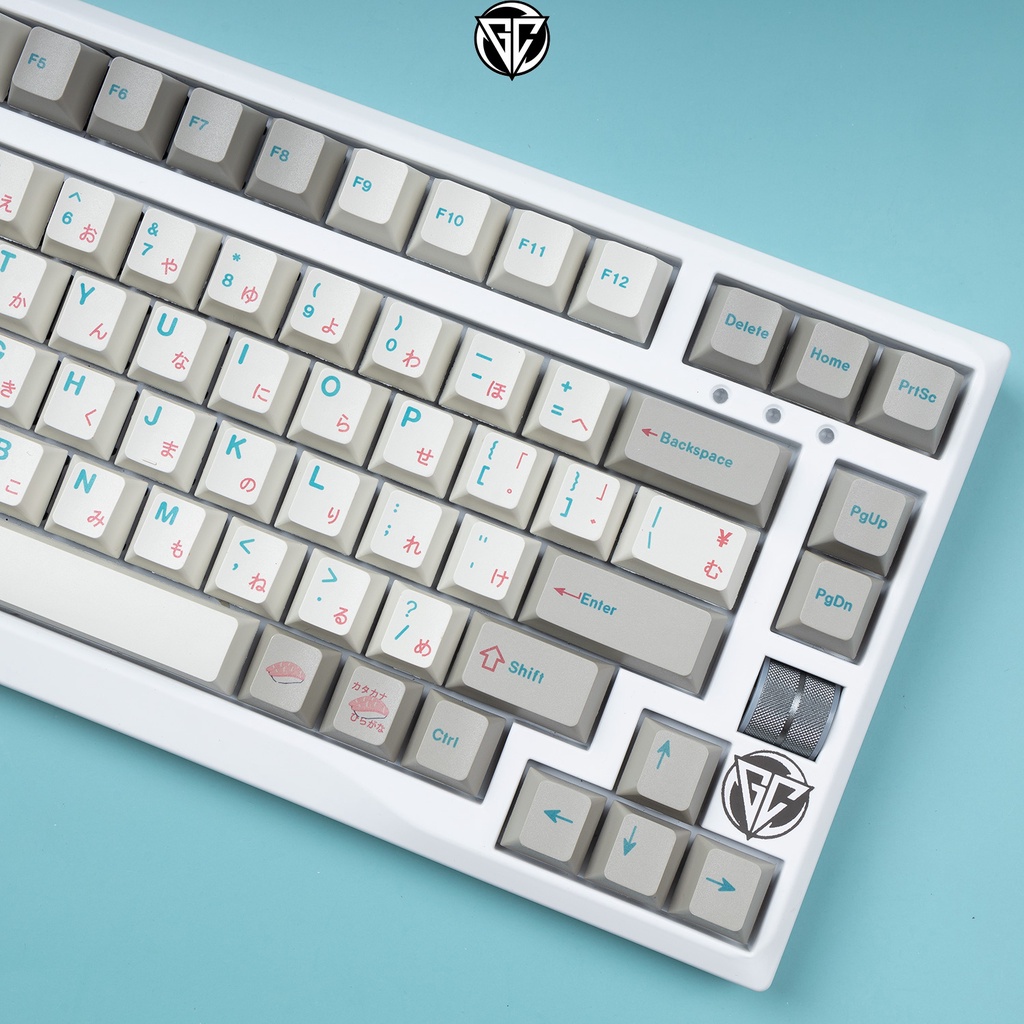 Keycap ePBT Sushi Clone 123 nút bàn phím cơ