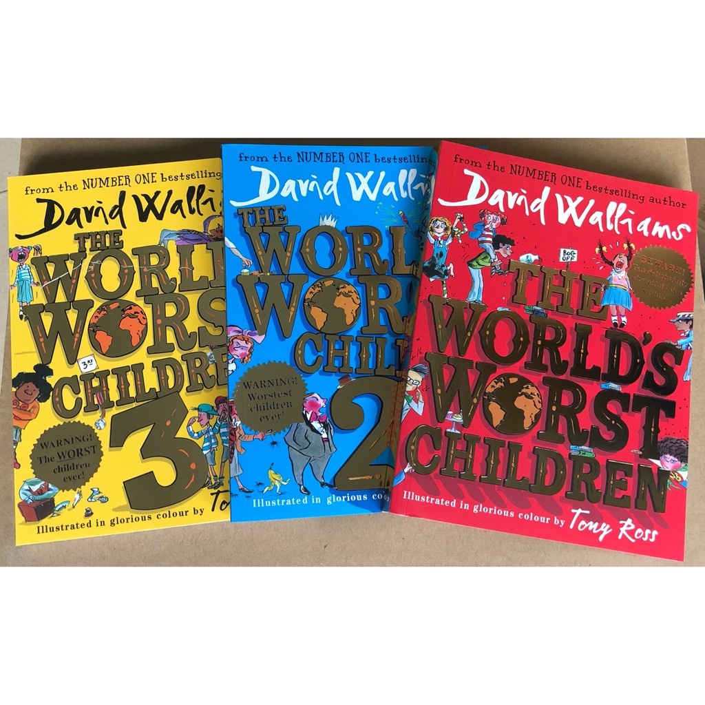 [Freeship]Bộ Nhập - The world's worst children - David walliams