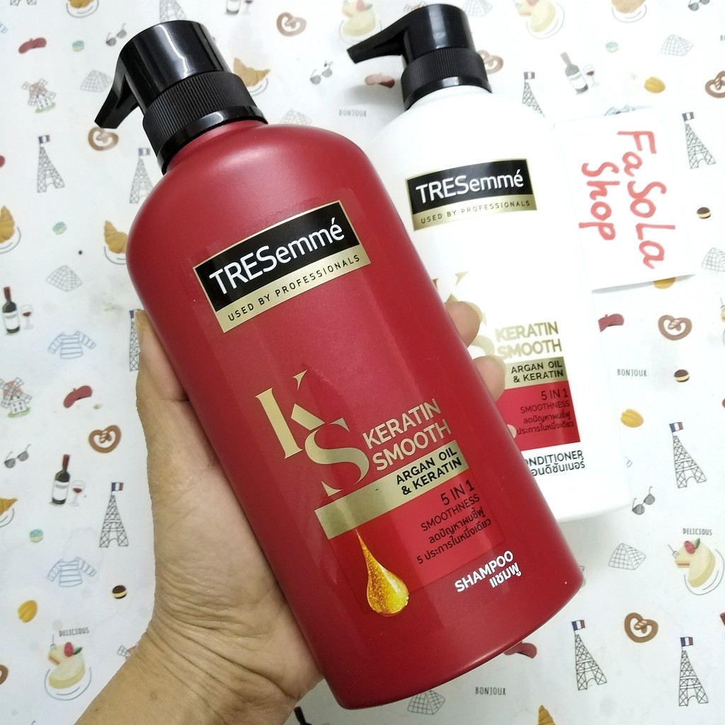 Dầu gội / Dầu xả TRESEMMÉ Thái Lan 425ml / 450ml tresemme molecular Keratin gừng trà xanh unilever mềm mượt gàu dưỡng ẩm