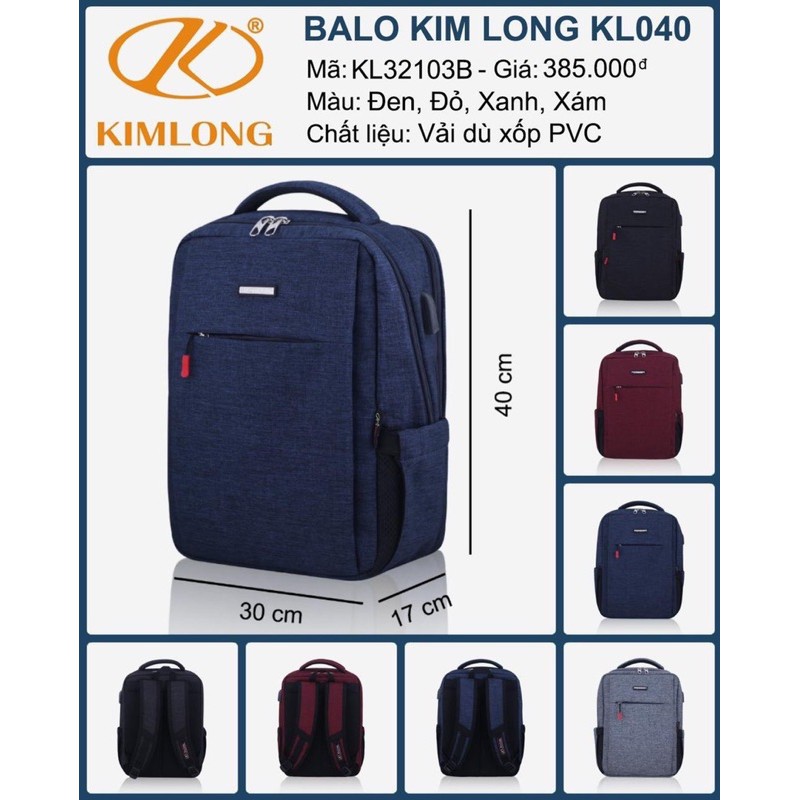 Balo Kim Long KL040