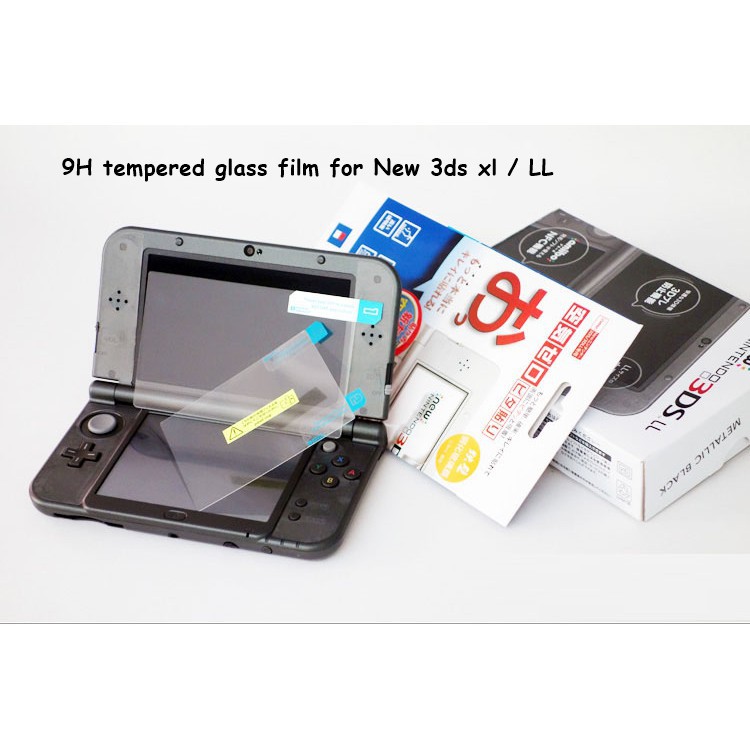 dán kính cường lực Nintendo new 3ds xl mặt trên