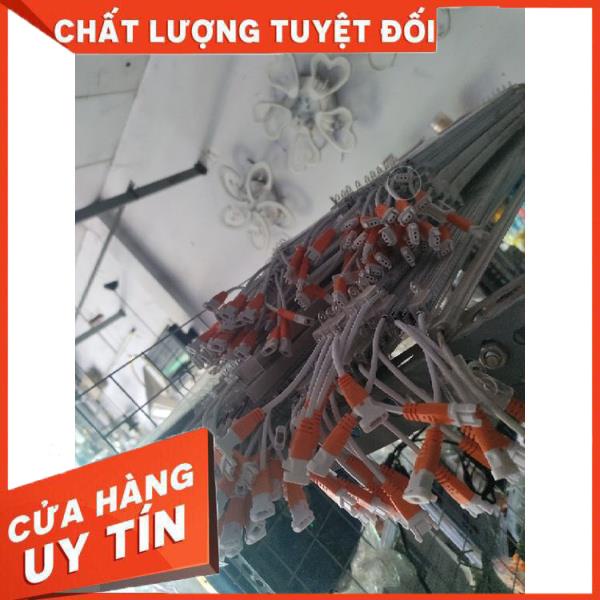 combo 10 thanh led 5 tấc nhôm bọc nhựa 220v