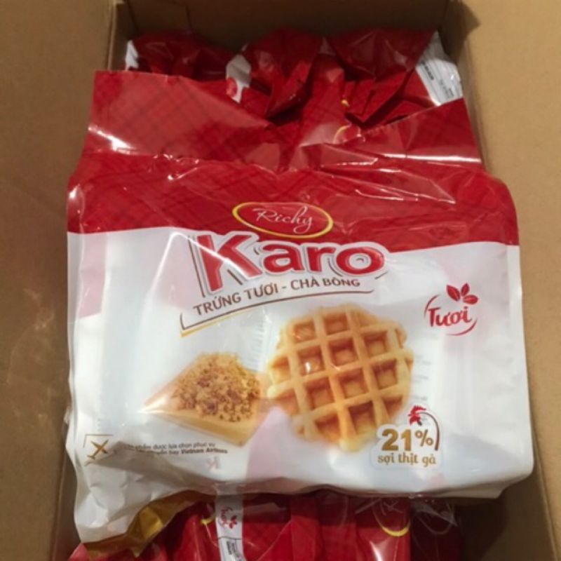 Hàng chuẩn - Gói 6 bánh Karo Richy cực ngon
