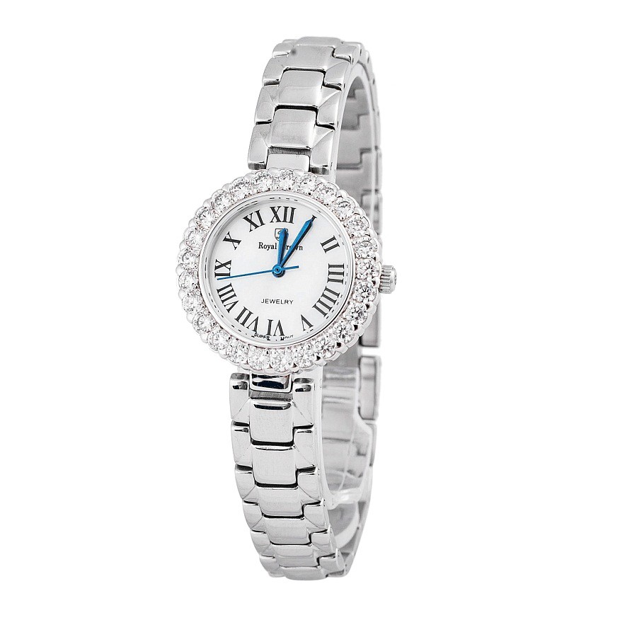Combo Đồng Hồ Nữ Chính Hãng Royal Crown 5308J dây đá vỏ trắng + 3844SS hoặc 6305SS d | BigBuy360 - bigbuy360.vn