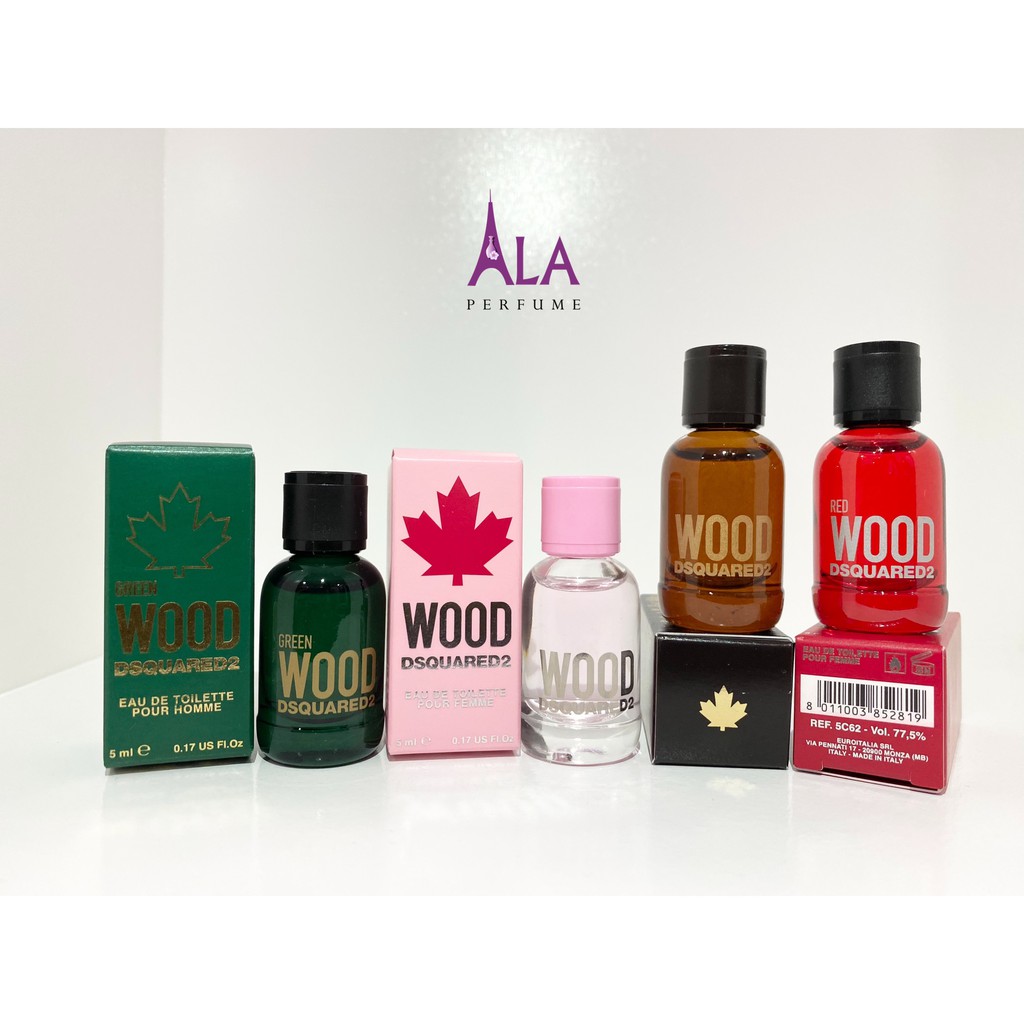 💥 Nước hoa mini nam / nữ Wood Dsquared2
