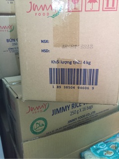 Bún gạo jimmy thùng 16 gói