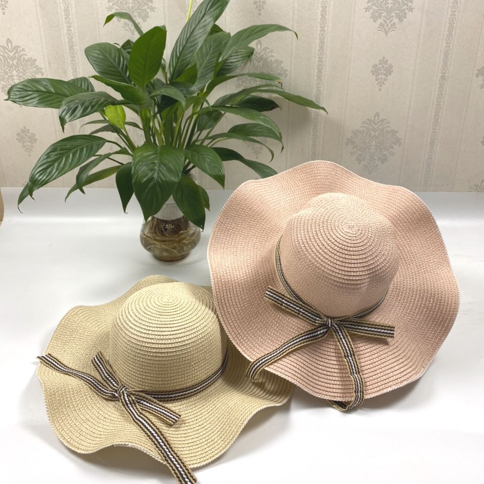 MŨ MỀM, NÓN CÓI VÀNH LỚN LƯỢN SÓNG PHỐI DÂY ĐAI NƠ Phong Cách Vintage Chống Nắng Vô Cùng Thời Trang Và Trendy