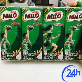 Sữa milo 4 hộp ×180ml