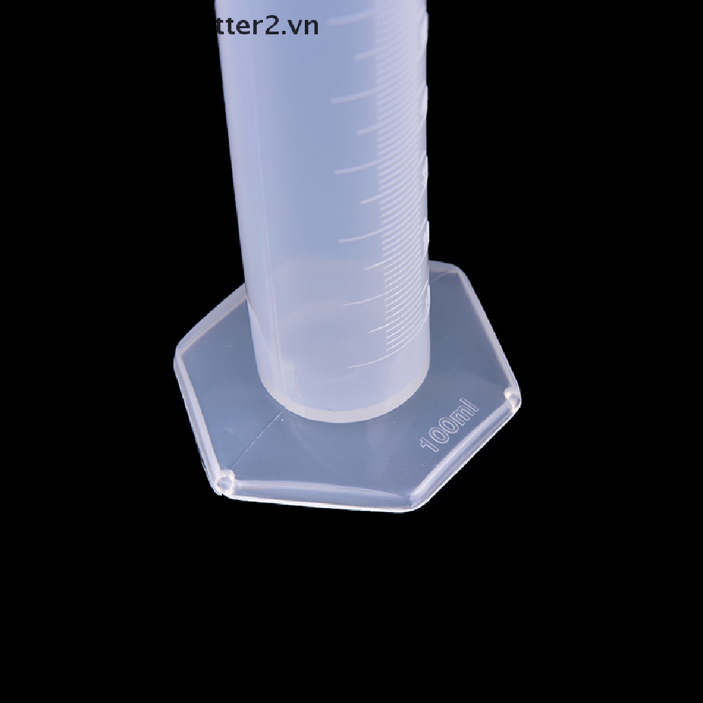 Ống đong bằng nhựa 10/25/50/100/250ml chuyên dụng cho phòng thí nghiệm