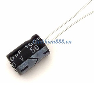 Tụ hóa 100uf 16v, 100uf 50v