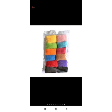 combo 10 cột tóc len. mix đủ màu. co dãn tốt