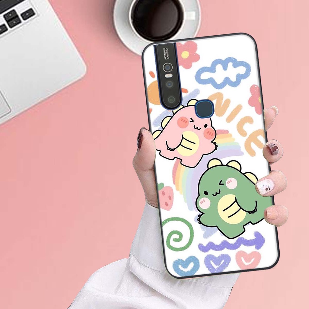Ốp lưng Vivo V15 / V15 PRO in hình khủng long , gấu nâu xinh xắn, siêu cute  mà còn vô cùng RẺ -ĐẸP