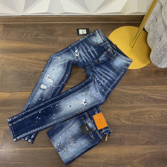 Quần jean vẩy sơn hot 2020