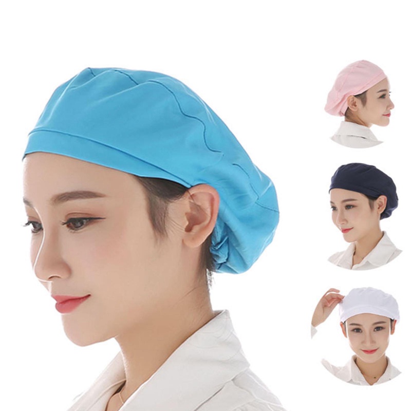 Ygt Mũ Đầu Bếp / Phục Vụ Nhà Hàng / Quán Cà Phê Đàn Hồi Thoáng Khí Cho Nam Và Nữ