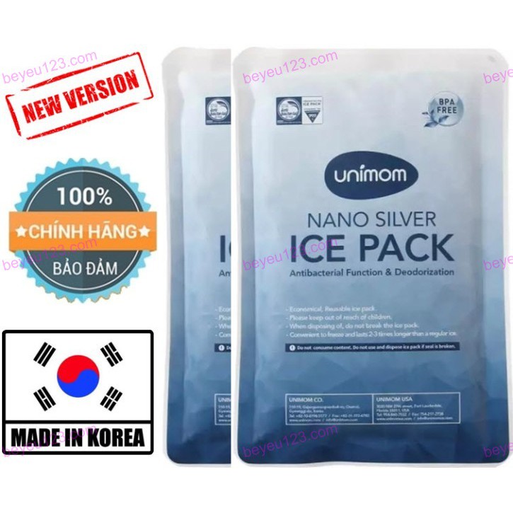Combo Túi giữ nhiệt đôi Fatz kèm 2 túi đá gel Unimom - có dây đeo - FatzBaby Thermo FB2016SL