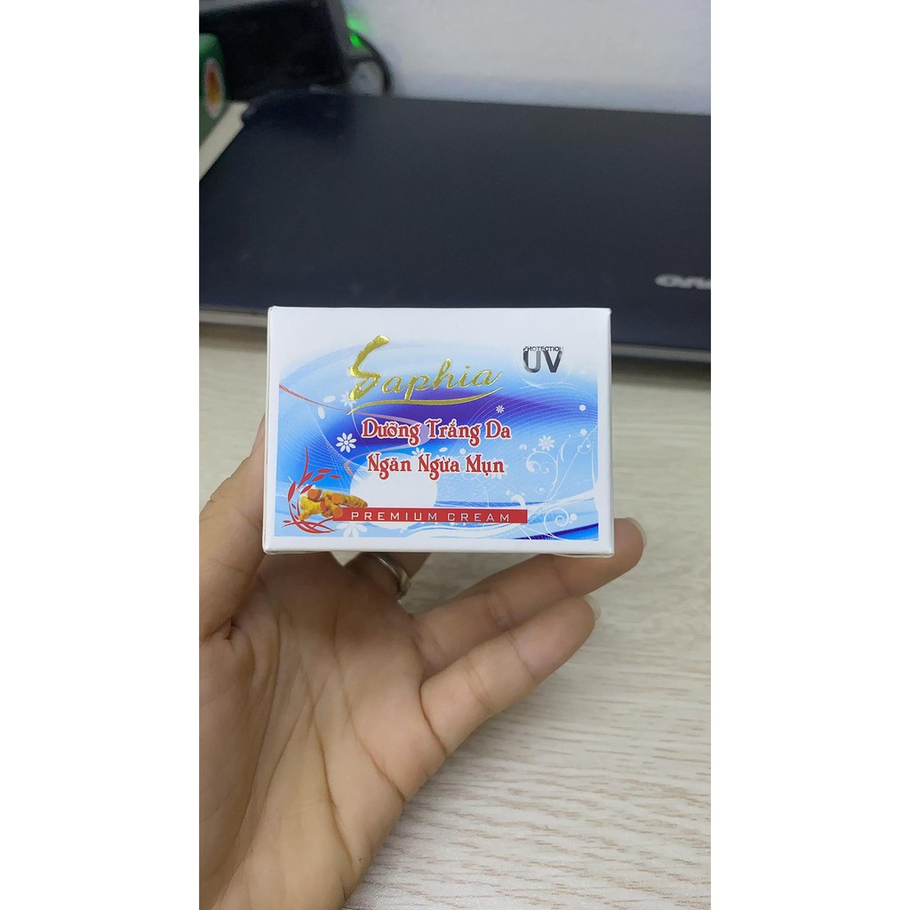 Kem Dưỡng Trắng Da- Ngăn Ngừa Mụn SAPHIA 10g