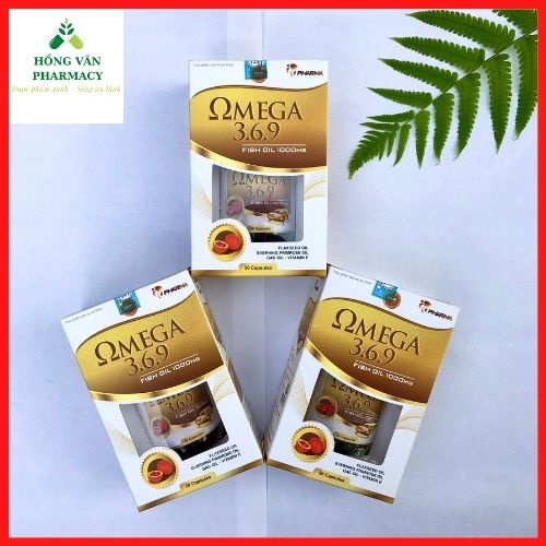 Viên uống Omega 3.6.9, bổ sung dưỡng chất cho não bộ, tăng cường thị lực, giảm nguy cơ xơ vữa động mạch