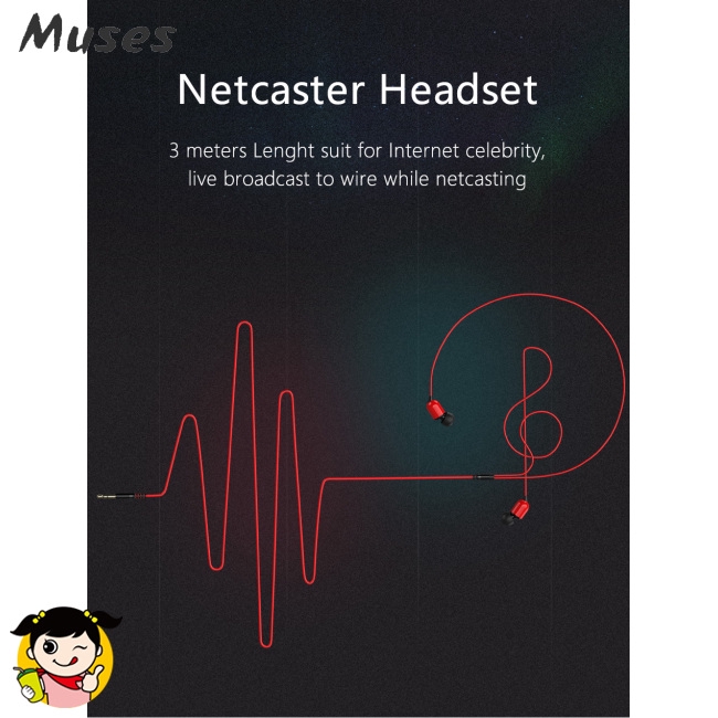 Muse07 Tai nghe chuyên dụng hát Karaoke âm thanh hay