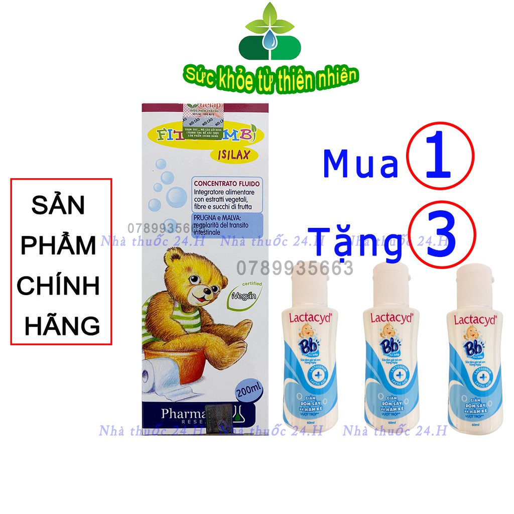 Fitobimbi Isilax.Hết Táo Bón,Bổ Sung Chất Sơ,Tăng Cường Hệ Tiêu Hóa Ổn Định Cho Trẻ