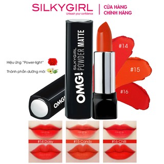 Son Lì Siêu Mịn SilkyGirl OMG Powder Matte Lipcolor 3.5g