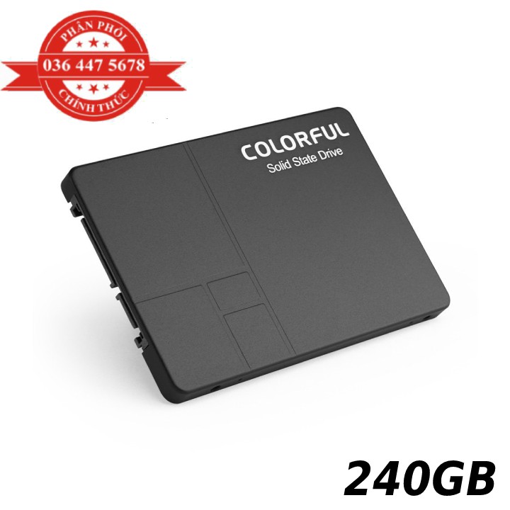 Ổ cứng SSD 240gb Colorful SL500 tốc độ 540/490Mbs NWH phân phốI