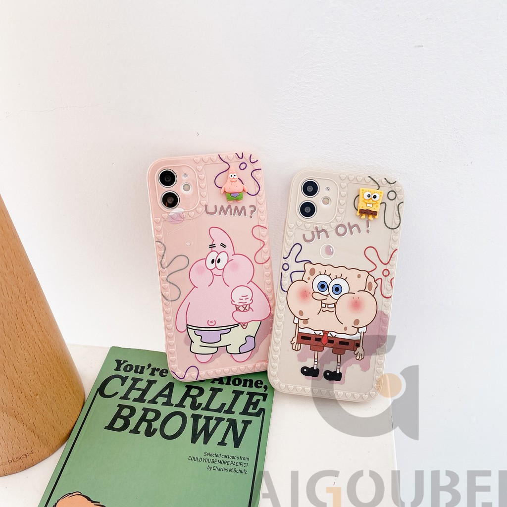 Cartoon pattern case for iPhone 12 11 Pro Max XS Max XR 8 7