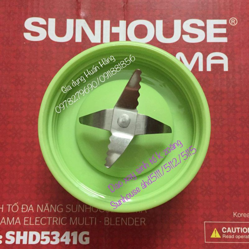 (XẢ KHO SỈ) Dao xay sinh tố máy xay Sunhouse SHD5112