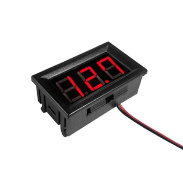 🔎Đồng hồ đo vôn,đo áp bình ắc quy 4,5-30v DC 0.56inch