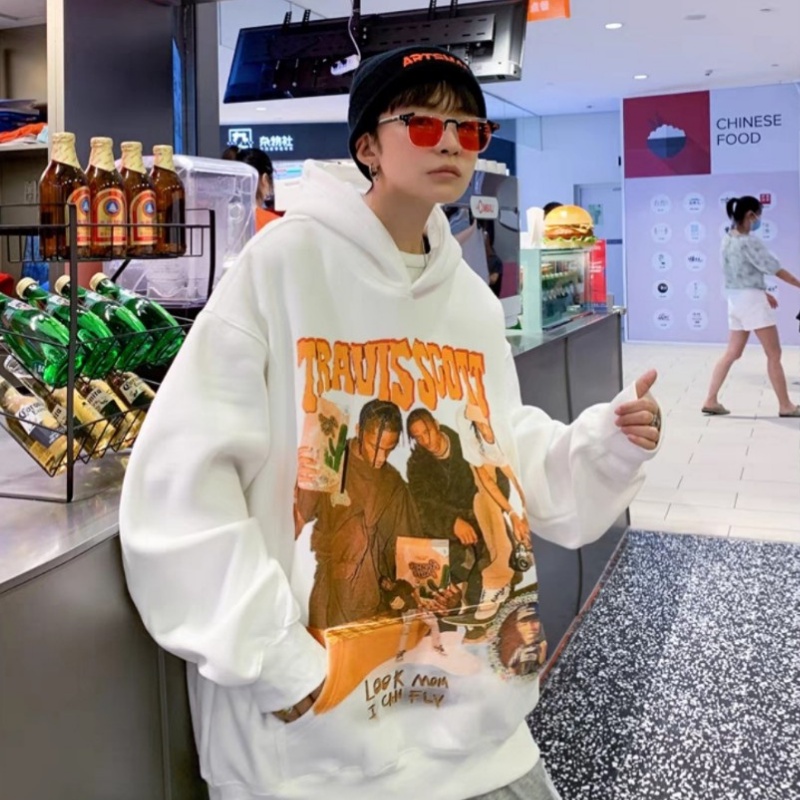 ÁO HOODIE TRAVITSSCOTT CHẤT NỈ BÔng CAO CẤP IN Form Rộng, Áo SWEATER UNISEX Nam Nữ | BigBuy360 - bigbuy360.vn