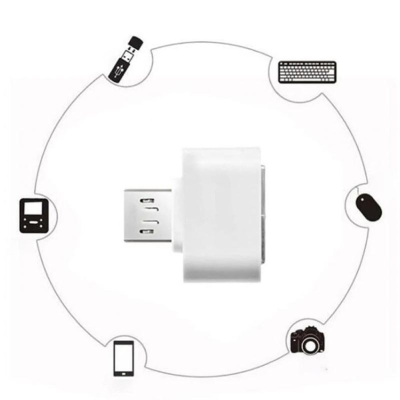 Đầu Chuyển Đổi USB Type C Sang USB 2.0 OTG Cho Điện Thoại Xiaomi Huawei Samsung