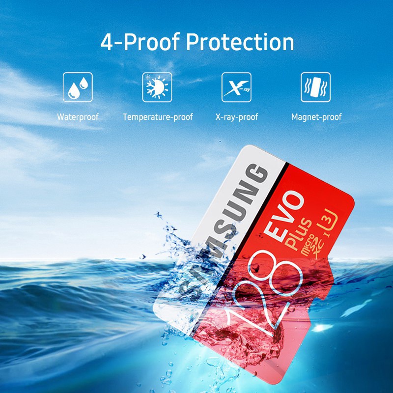 Thẻ Nhớ Samsung Evo Plus 1024GB / 32GB / 64GB / 128GB / 256GB / 512GB SDXC C10 U3 Micro SD 95MB / s