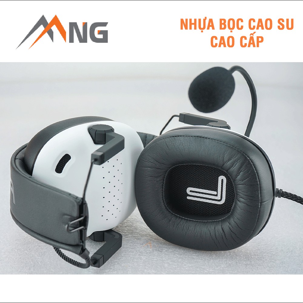 Tai nghe chụp tai chơi game có dây Edra EH492 dành cho game thủ,có micro, màu đen, trắng, hồng, vàng | BigBuy360 - bigbuy360.vn