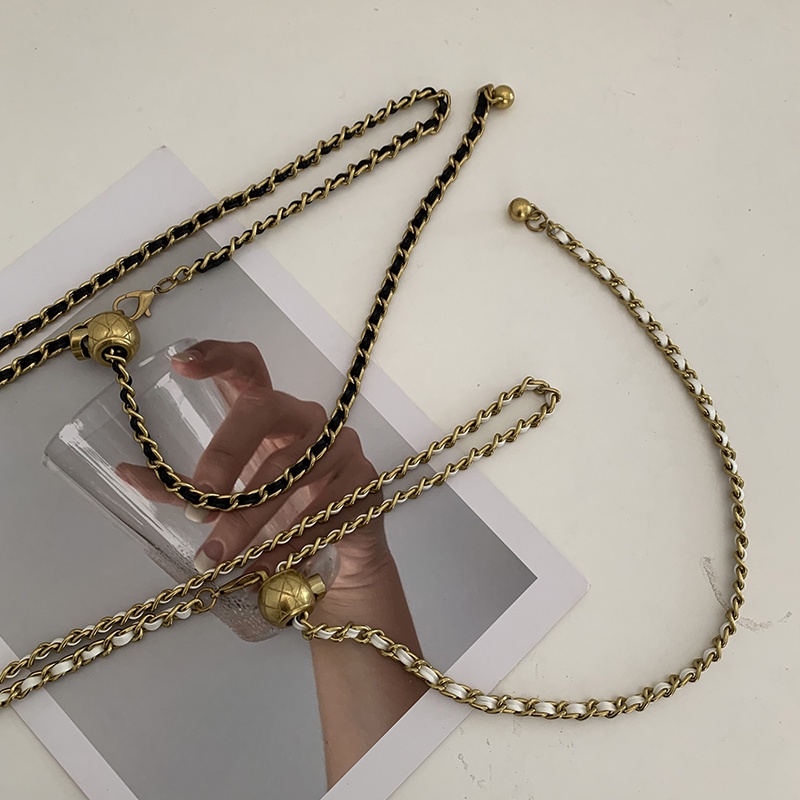 Thắt lưng dây xích mảnh 19591 thời trang phong cách Hàn Quốc dành cho nữ