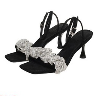 Sandal quai đá gót nhọn 5 phân
