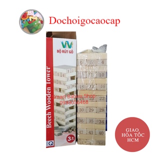 Rút gỗ số size lớn 48 thanh gỗ đẹp