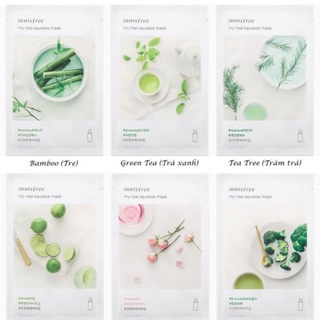 Mặt Nạ Giấy Innisfree My Real Squeeze Innisfree Mask Innisfree