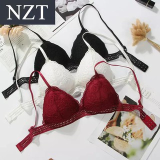 bra ren có móc cài dây mảnh đẹp mát hot áo lót ngực 3302